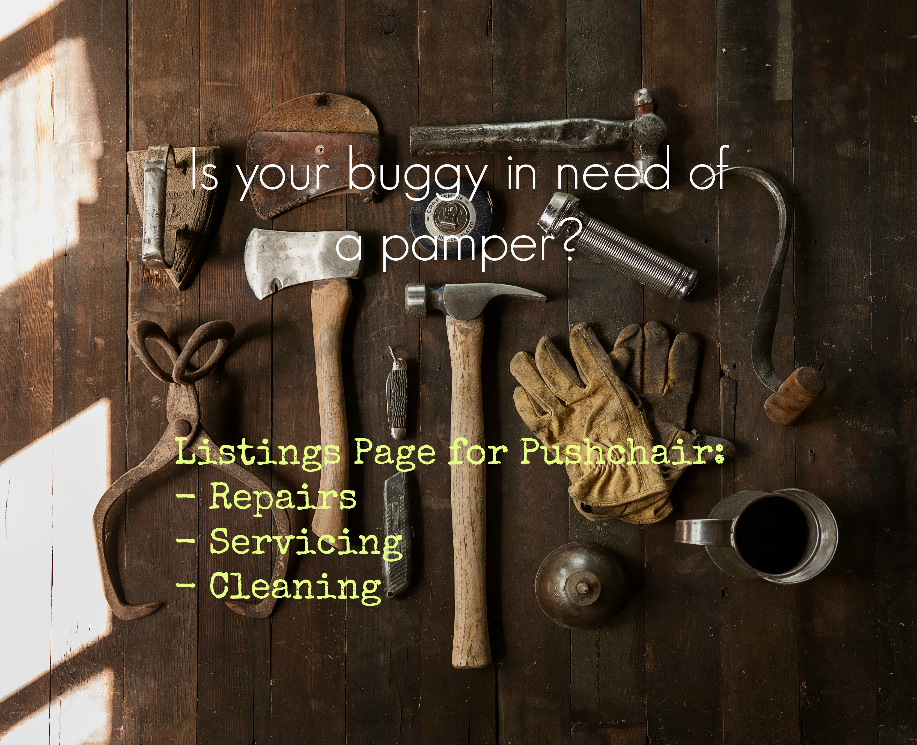 pushchair cleaning service